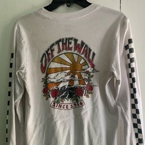 Vans off the wall long sleeve